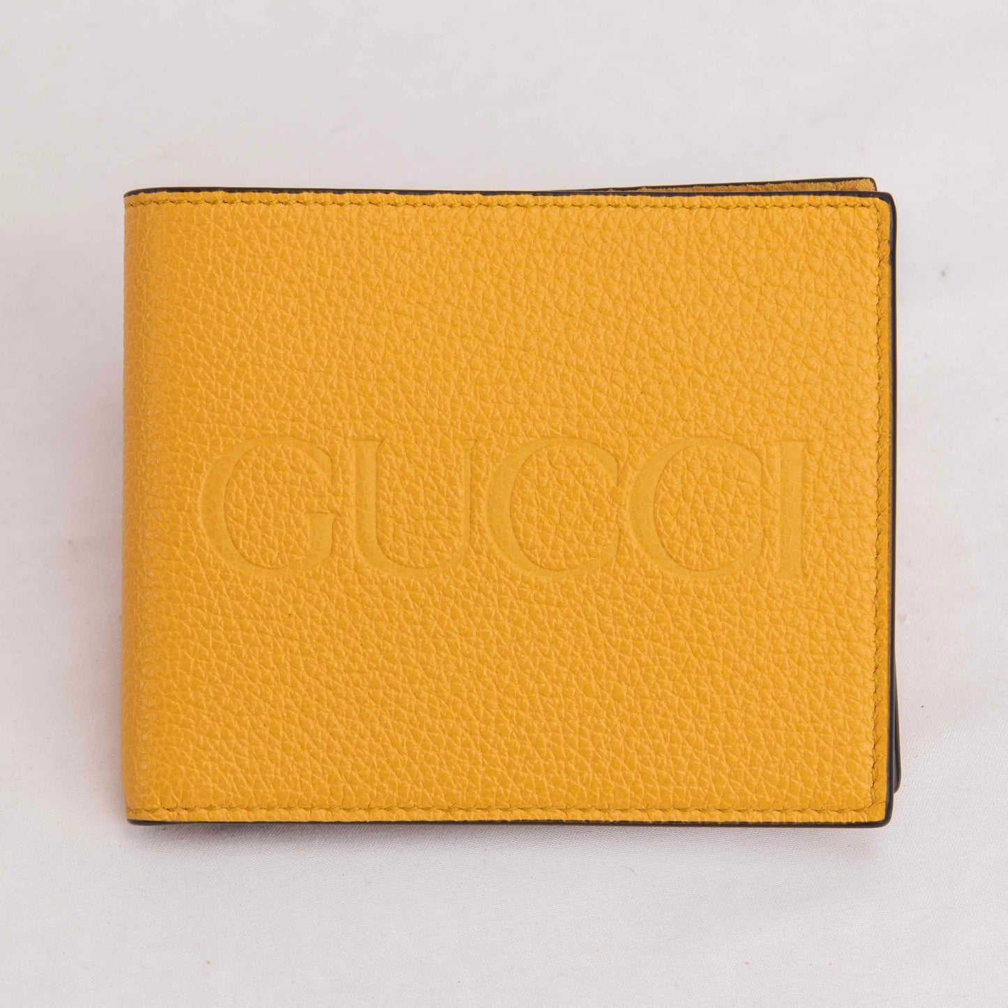Gucci Logo Bi-fold Leather Wallet - Japan exclusive