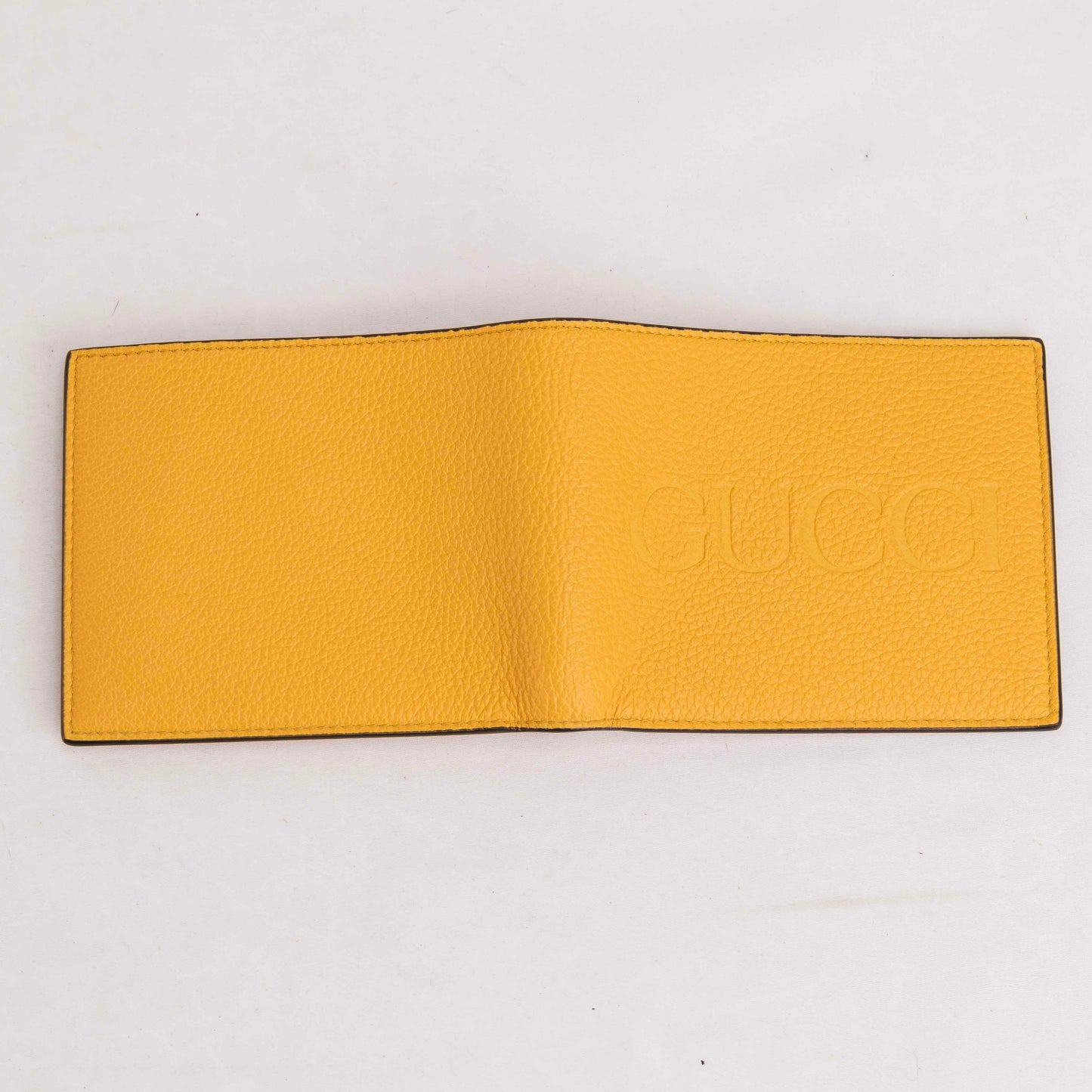 Gucci Logo Bi-fold Leather Wallet - Japan exclusive