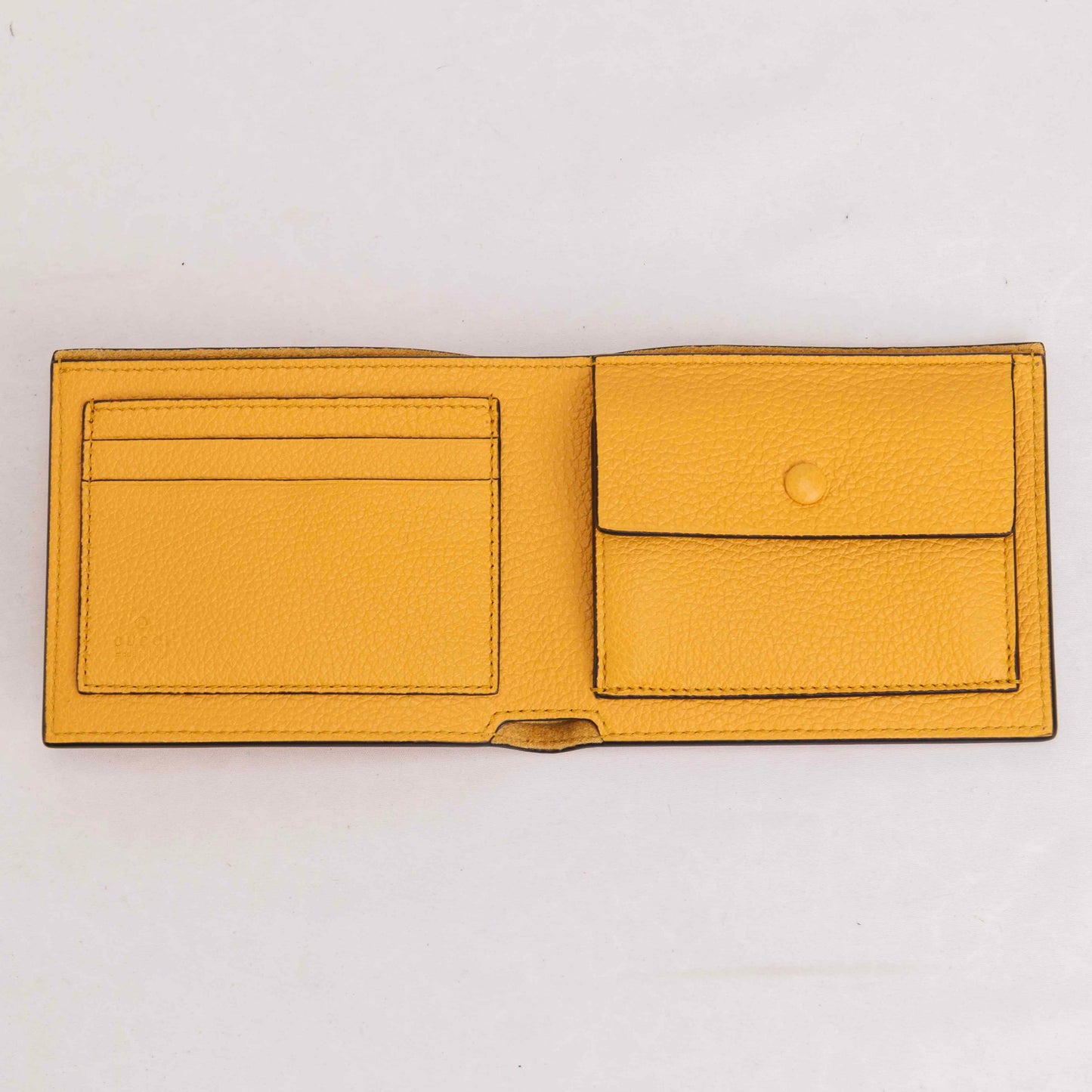 Gucci Logo Bi-fold Leather Wallet - Japan exclusive