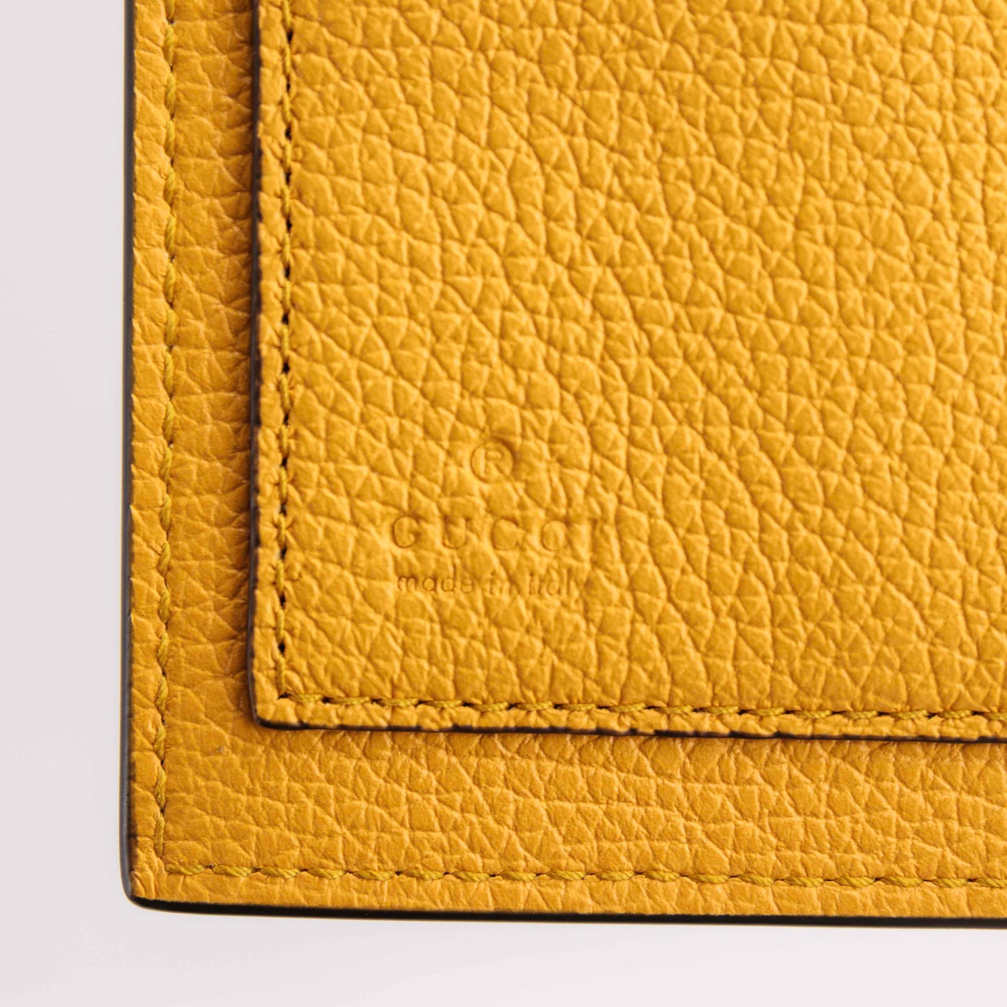 Gucci Logo Bi-fold Leather Wallet - Japan exclusive