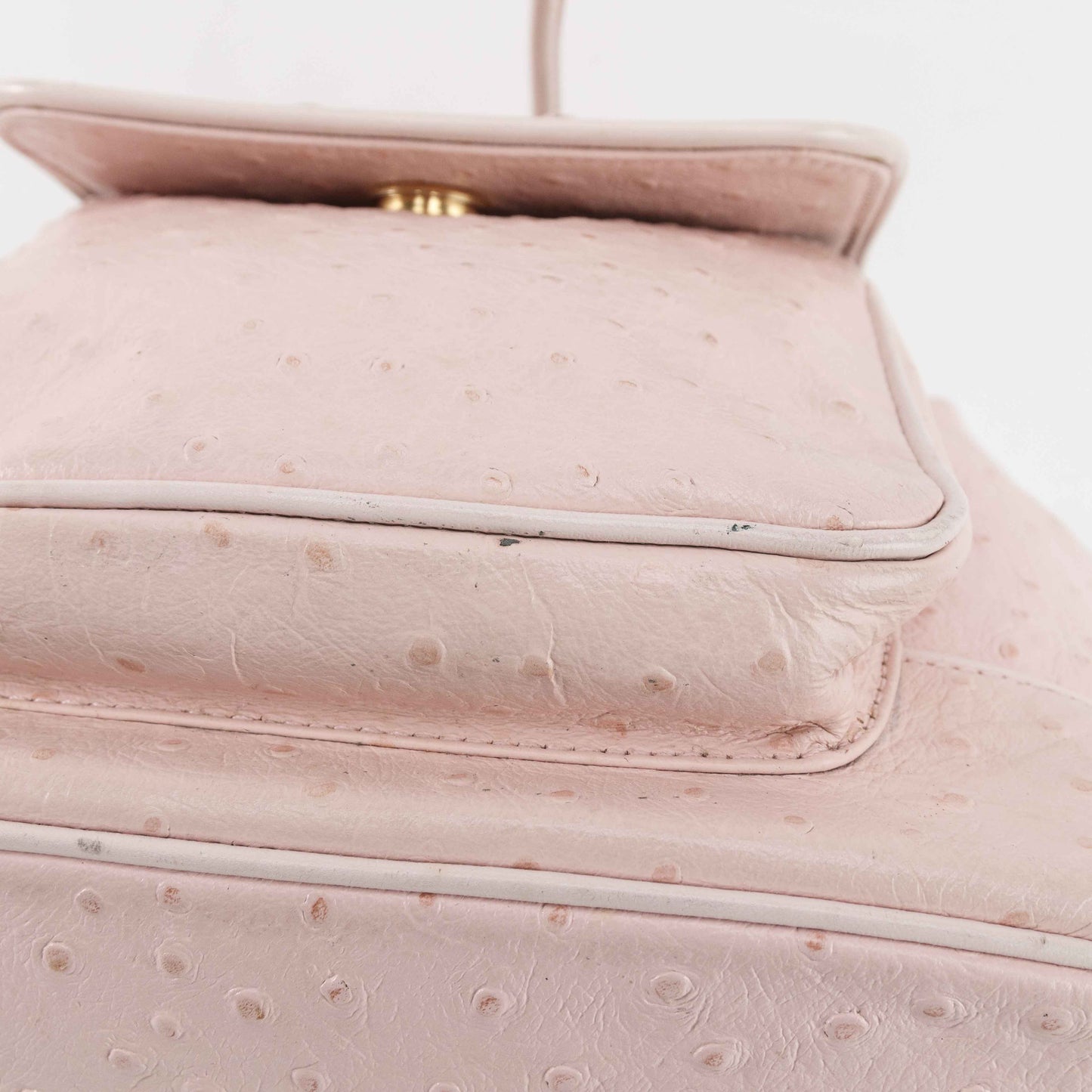 Gianni Versace - Gianni Versace Ostrich Leather Sun Medallion backpack - Backpack