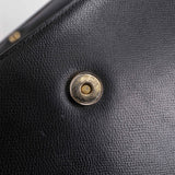 Authentic Valentino Garavani Black Leather Handbag