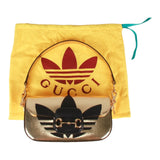 Gucci - Adidas X Small Horsebit Shoulder Bag In Gold - Shoulder bag