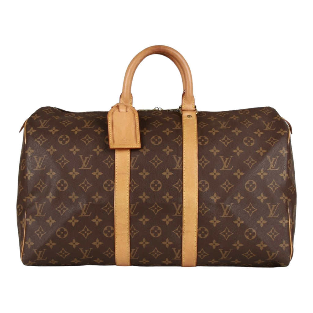 Authentic Louis Vuitton Monogram Keepall 45 hand/travel bag