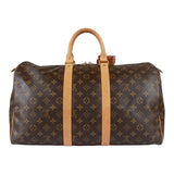 Authentic Louis Vuitton Monogram Keepall 45 hand/travel bag