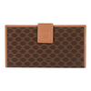 Authentic Celine Macadam Brown long wallet