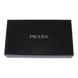 Authentic Prada Saffiano cream leather zip around wallet 1M0506