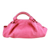 Authentic LOEWE Leather Nappa Aire Hand Bag Tote Bag Magenta Pink