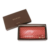 Authentic Gucci Micro chain monogram wallet Pink