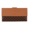 Authentic Celine Macadam Brown long wallet