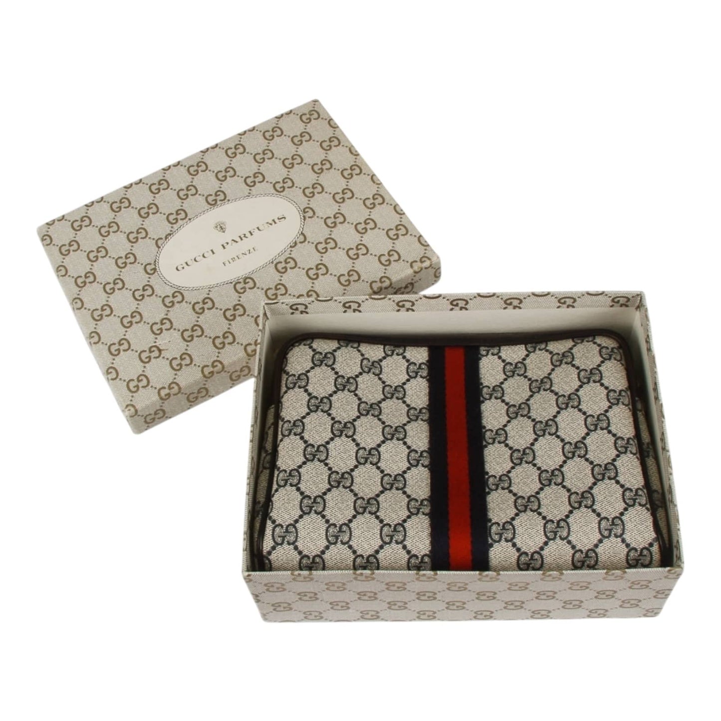 Authentic Gucci Parfums vintage accessories collection cosmetic bag