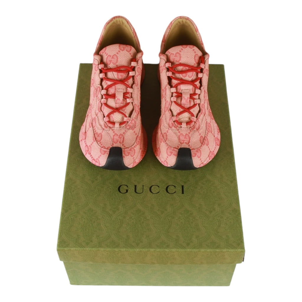 Authentic Gucci GG Run Sneakers Pink 9.5