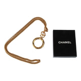 Authentic Vintage Chanel Quilted Magnifying Glass Long Necklace Circa 1980s