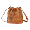 Authentic Alviero Martini Classe world map bucket bag