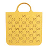 Authentic GUCCI Kids' Perforated Rubber Tote Bag In Yellow