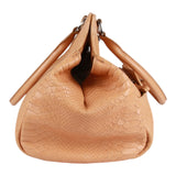 Authentic Longchamp Paris handbag tan leather