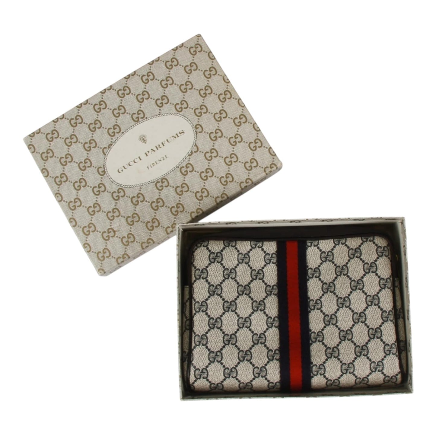 Authentic Gucci Parfums vintage accessories collection cosmetic bag