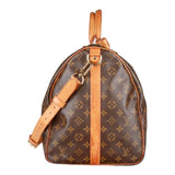 Authentic Louis Vuitton Monogram Keepall bandouliere 55 hand/travel bag