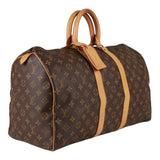 Authentic Louis Vuitton Monogram Keepall 45 hand/travel bag