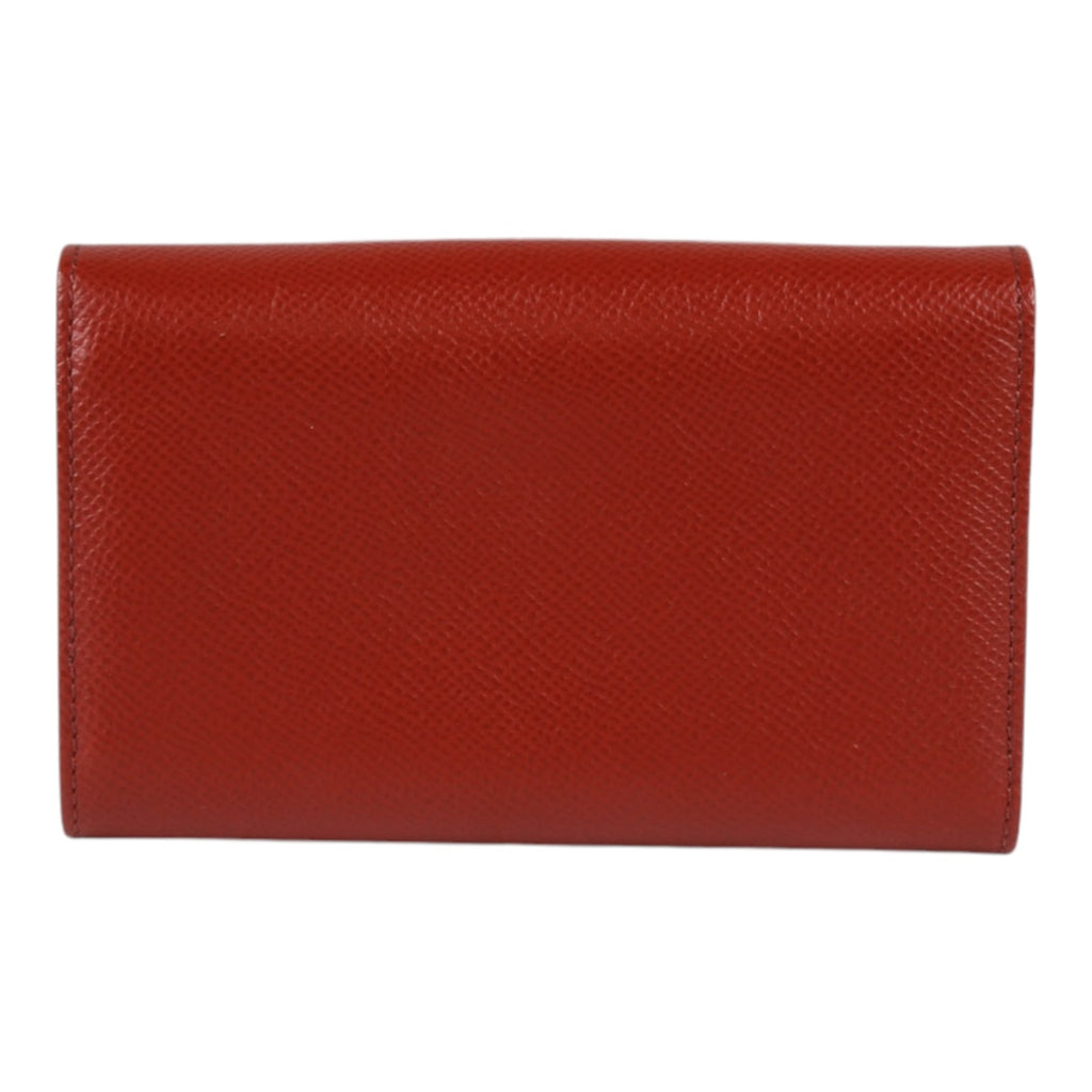 Authentic Celine Paris Red leather Wallet