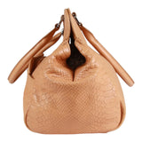 Authentic Longchamp Paris handbag tan leather