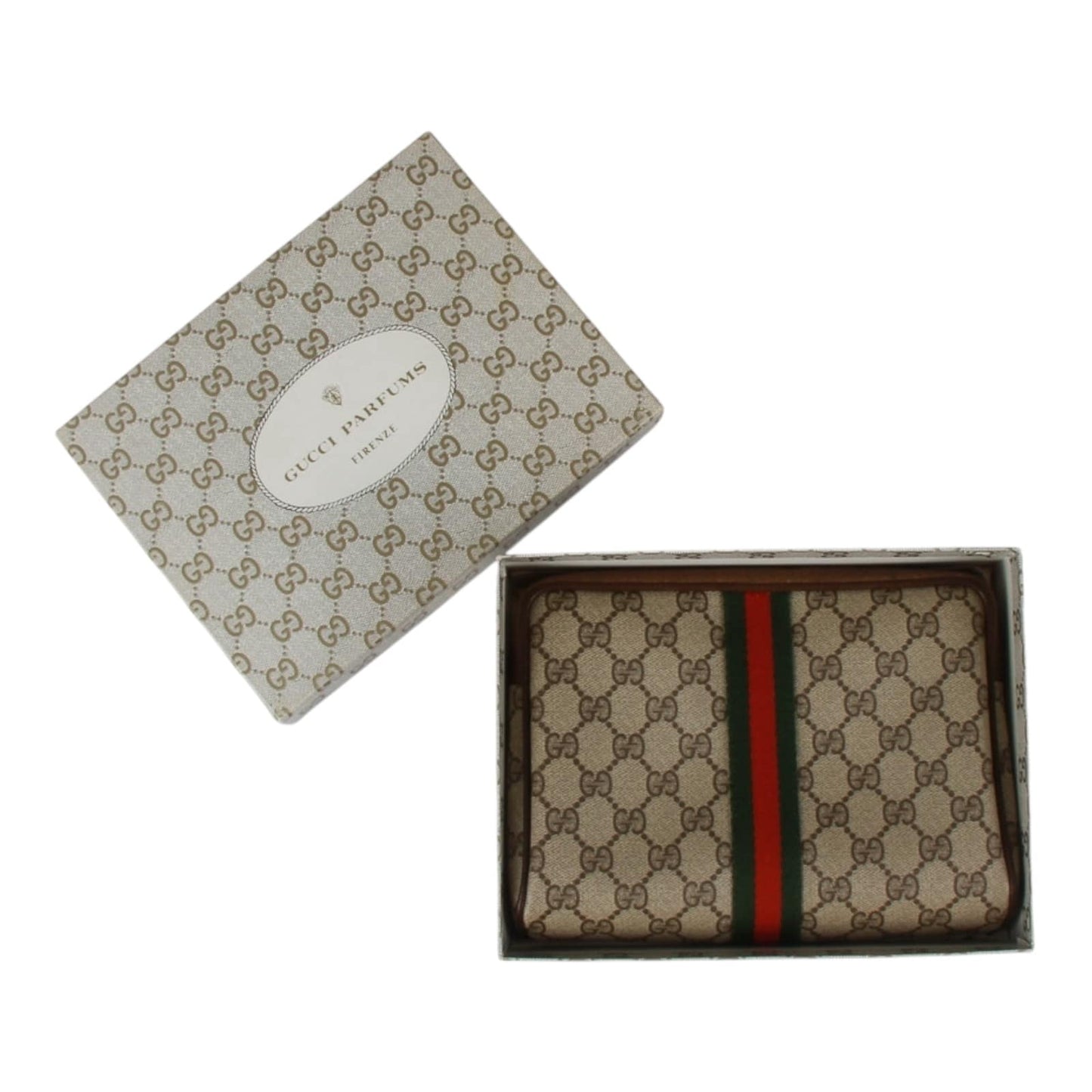 Authentic Gucci Parfums vintage accessories collection cosmetic bag