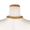 Authentic Chanel chain CC pendant Gold tone necklace