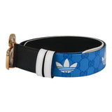 Authentic Gucci x Adidas Marmont Belt Blue