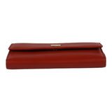 Authentic Celine Paris Red leather Wallet