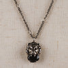 Authentic Gucci Lion Head Motif Black Gemstone necklace