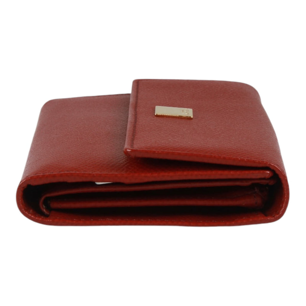 Authentic Celine Paris Red leather Wallet