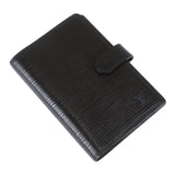 Authentic Louis Vuitton Black Epi Agenda PM notebook