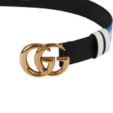 Authentic Gucci x Adidas Marmont Belt Blue