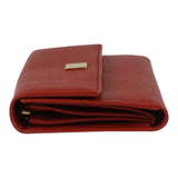 Authentic Celine Paris Red leather Wallet