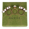 Authentic Gucci Interlocking G Flower Ring