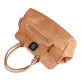 Authentic Longchamp Paris handbag tan leather