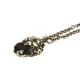 Authentic Gucci Lion head necklace with crystal