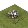 Authentic Gucci Silver 925 Interlocking G Ring