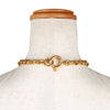 Authentic Chanel chain CC pendant Gold tone necklace