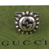 Authentic Gucci Silver 925 Interlocking G Ring