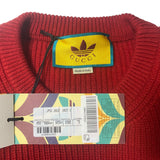 Authentic Gucci X Adidas wool sweater vest New