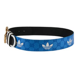 Authentic Gucci x Adidas Marmont Belt Blue