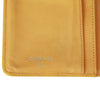 Authentic Chanel Yellow Quilted Leather CC Classic Bifold Long Wallet