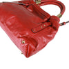 Authentic Chloe Red leather two way bag purse