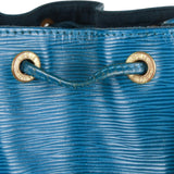 Authentic Louis Vuitton Epi Blue Noe