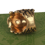 Authentic Gucci Lion Head Motif in Gold tone