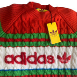 Authentic Gucci x Adidas Michele period Wool Knit S Multicolor 717722