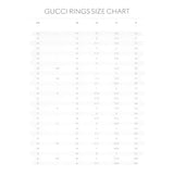 Authentic Gucci Lion Head Motif Ring In Silver