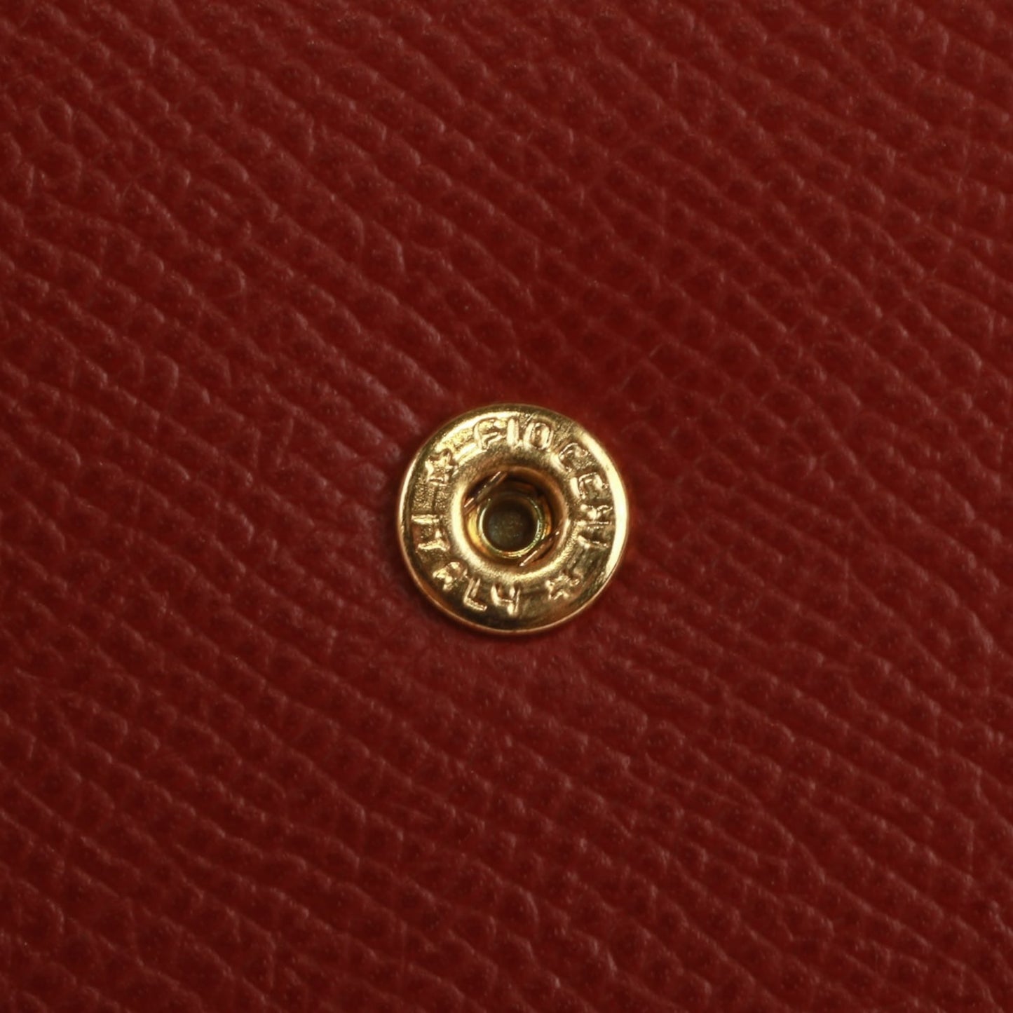 Authentic Celine Paris Red Leather Wallet