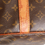 Authentic Louis Vuitton Monogram Keepall bandouliere 55 hand/travel bag